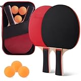 BBWELL Premium Tischtennis Schläger Set,Professionel Tischtennis Set mit 2...