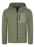riverso Herren Kapuzenjacke RIVHenning Regular Fit Hoodie Jacke...