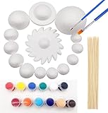 Huimai Solar System Modell Kit für Kinder mit 14 Schaumkugel, 12...