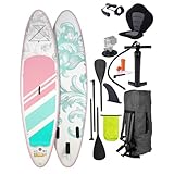 BRAST® SUP Board Lady | Aufblasbares Stand up Paddle Set für Frauen |...