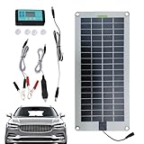 Akku-Ladegerät für Solarautos – Ladegerät für Autobatterie, 30 W, 12...