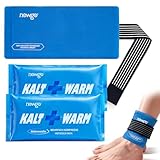 NEWGO Wiederverwendbare Kühlpads, 27,5 x 13,5 cm Weiche Gelpacks für...