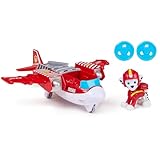 PAW PATROL Air Rescue - Marshalls Feuerwehrflugzeug mit Geschoss-Abwurf und...