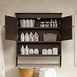 Bealife Hängender Badezimmerschrank, Doppel-Hängeschrank, platzsparend,...