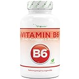 Vitamin B6 als P-5-P - 240 Tabletten extra hochdosiert mit 25 mg...