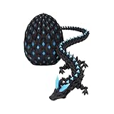 Zhadyu 3D Gedrucktes Drachenei,Gliedertier Tierfiguren zum Spielen und...