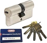 ABUS EC660 Profil-Doppelzylinder Länge (a/b) 40/40mm (c=80mm) mit 6...