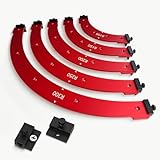 Router Radius Jig & Corner Routing Guide Set, 5 Stück Aluminium Router...