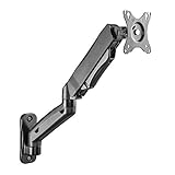 RICOO Monitorhalterung Schwenkbar Neigbar Gasfeder für Bildschirm 17-32...
