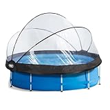 EXIT Toys Poolabdeckung ø305cm - Für Intex/Bestway Pools - Hält Wasser...
