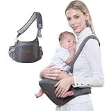 SUNVENO - Ergonomischer Kindersitz mit verstellbarem Gurt und Tasche, für...