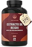 Reishi Pilz-Extrakt - 270 Kapseln (670mg) - Hochdosiert: 2010mg pro Tag -...