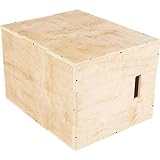 GORILLA SPORTS® Plyo Box - 24 Zoll, 60 x 50,5 x 75,5 cm, bis 200kg...
