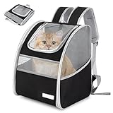 BORDEAG Katzenrucksack Hunderucksack, Katzen Rucksack, Hunderucksack...