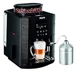 Krups Essential Kaffeevollautomat mit Milchschlauch, 2-Tassen-Funktion,...