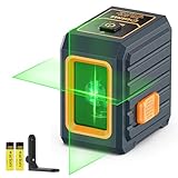 Kreuzlinienlaser, CIGMAN Grüner Kreuzlaser Selbstnivellierend Linienlaser,...