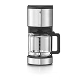 WMF WMF STELIO Aroma Filterkaffeemaschine m. Glaskanne Edelstahl rostfrei...