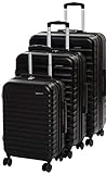 Amazon Basics Hartschalen - kofferset - 3-teiliges Set (55 cm, 68 cm, 78...