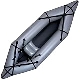 Packraft, Bike Raft, Kayak 1 Personen Aufblasbar, Faltbares Kanu