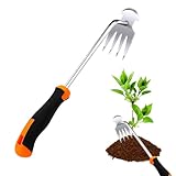 Unkrautjäter, Unkraut Entferner Gerät,Unkrautkralle,Gartenarbeit Hand...