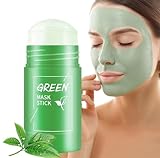 Green Mask Stick, Porenreiniger für reine Haut, Feuchtigkeit & ölfreie...