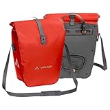VAUDE Fahrradtaschen für Gepäckträger Aqua Back 2x24L in rot 2 x...