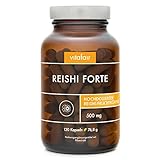 VITAFAIR 100% Vegane Reishi Kapseln mit 1000 mg Tagesdosis, Reishi Extrakt...