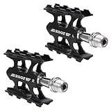 Gogogmee Mountainbike Pedale aus Ultraleichtem Aluminium rutschfeste Flache...