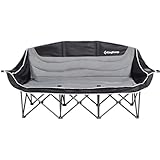 KingCamp Camping Sofa Triple Deluxe Lounge 3 Personen Klappstuhl Couch 270...