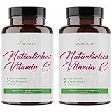 Natürliches Vitamin C Hochdosiert - 2 Gläser 120 Kapseln aus Camu...