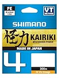 SHIMANO Kairiki 4 300M Hi-Vis Orange 0,100mm/6,8Kg