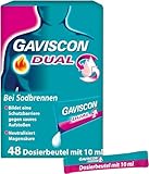 GAVISCON Dual Suspension - Magengel mit Zweifachwirkung - Lindert...