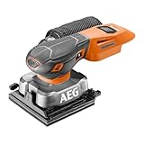 AEG 18 V Pro18V Brushless Akku-Schwingschleifer BFS 18SBL-14, Sub-Compact,...