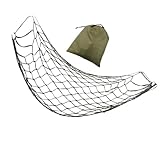 DOITOOL Outdoor Nylon Mesh Hängematte mit Seil Dickes Robustes Schlafnetz...