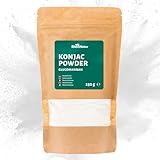 RheinNatur Konjak-Pulver 250 g - Glucomannan aus der Konjakwurzel -...