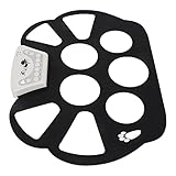 BONKZEBU Faltbares Elektronisches Schlagzeug-Set mit 9 Pads und...