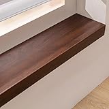 Holz-Fensterbank-Abdeckung, Faserplattenschutz für Badezimmer, Wohnzimmer...