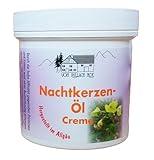 NACHTKERZEN-ÖL CREME 250ml Feuchtigkeitscreme Hautpflege Haut Balsam...