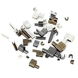 45 Stück Reißverschluss Reparatur Set, Reißverschluss Stopper Zipper Top...