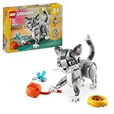 LEGO Creator 3in1 Graue Katze - Modell umbaubar in Spielzeug Hund oder...