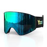 Inuito Skibrille, Snowboardbrille, OTG-Skibrille mit UV400-Schutz,...