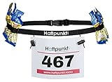 Haftpunkt Startnummernband (incl. 6 Gel Halter) zur Startnummer Befestigung...