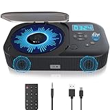 NEU 2024 CD Player Tragbar, MONODEAL CD Player Bluetooth & Radio FM mit...