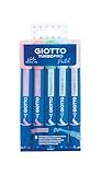 GIOTTO Turbo Pro, Fasermaler mit doppelter Spitze, Candy Collection, 5...