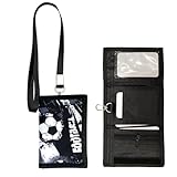 SIRLOMU Kinder Brustbeutel Dreifach gefaltete Geldbörse, Portemonnaie zum...