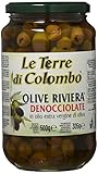 Le Terre di Colombo – Entsteinte Riviera-Oliven im Nativen Olivenöl...