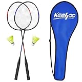 KH Federball Set Badminton Schläger Set of 2 oder 4 für Erwachsene...