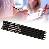 MBELLO Lustiges Beruf-Bleistift-Set, Set mit 5 mattschwarzen Bleistiften,...