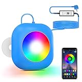 LyLmLe 20W LED Pool Lichter, 12V Smart Farbe Wechselnde Unterwasserleuchten...