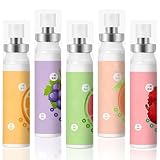 Mundspray, 5PCS Mundspray mit Fruchtgeschmack, 22 ml Tragbares Mundspray...